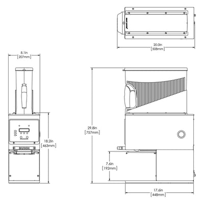 Bunn - G9WD-RH Stainless Steel (40700.0132)