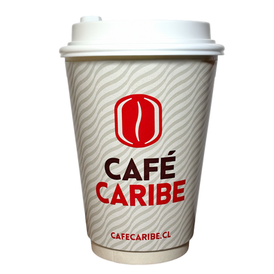 Vaso desechable extra grande doble pared 14oz - 25 unidades