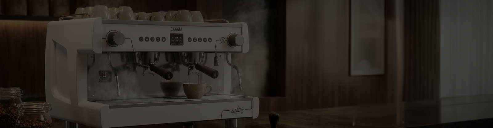 Gaggia La Vetro Pro 2 Grupos: potencia, estabilidad y diseño para cafeterías profesionales