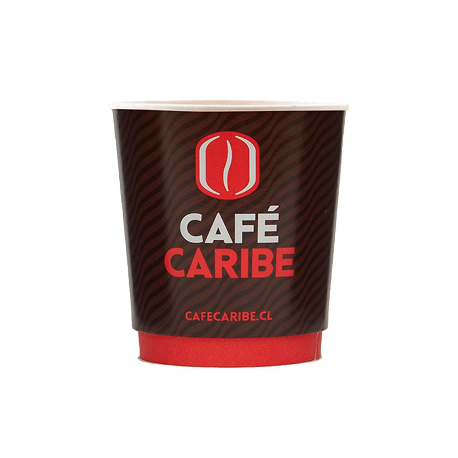 Vaso desechable grande doble pared 9oz - 25 unidades