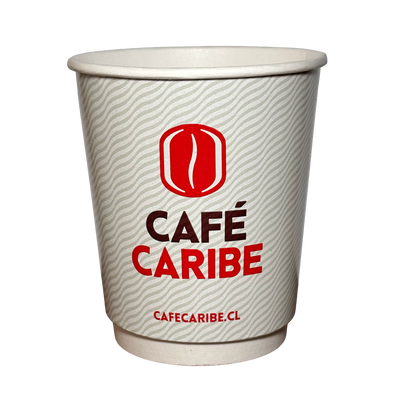 Vaso desechable grande doble pared 9oz - 25 unidades