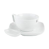 Taza Grande de Porcelana con Plato